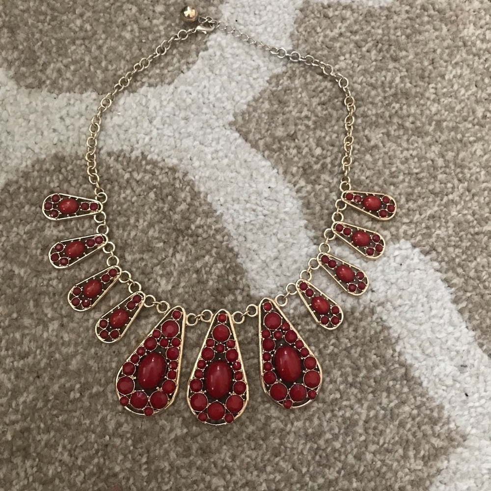 Red necklace